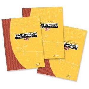 Saxon Math Homeschool 6th Grade -- Hake